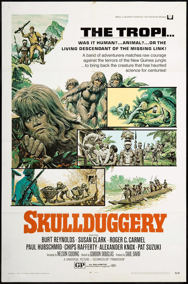 Skullduggery (1970) Movie Poster - High Quality Print Movie Poster | Film Wall Art Print