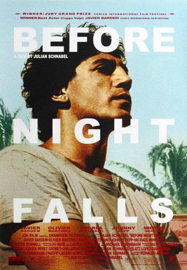 Before Night Falls (2000) - Biography Drama Romance Movie Poster Movie Poster | Film Wall Art Print