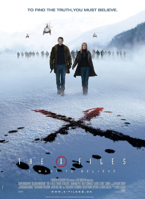 X-Files 2 (2008) Movie Poster – Adventure, Crime, Drama Thriller Movie Poster | Film Wall Art Print