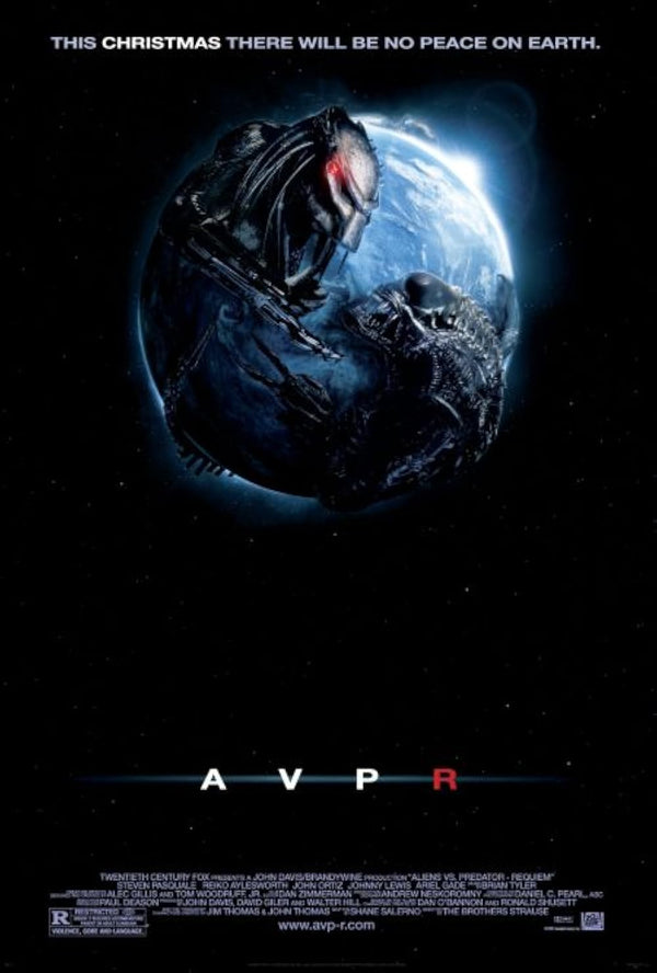 Aliens vs. Predator: Requiem (2007) Action Horror Sci-Fi Poster Movie Poster | Film Wall Art Print
