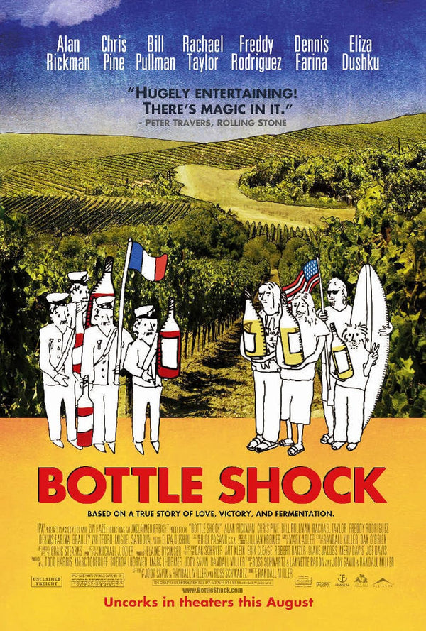 Bottle Shock (2008) - A Hilarious and Heartfelt Comedy Drama Movie Poster | Film Wall Art Print