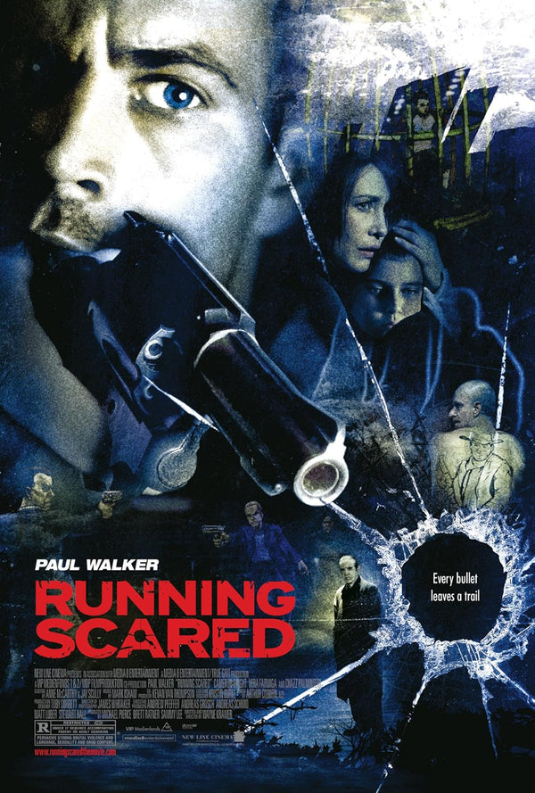 Running Scared (2006) - Intense Action Crime Thriller Movie Poster | Film Wall Art Print