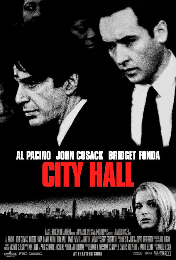 City Hall (1996) Movie Poster – Crime Drama Mystery Thriller Movie Poster | Film Wall Art Print