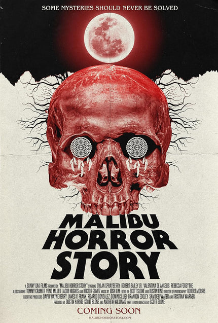 Malibu Horror Story (2023) Scary Movie Poster Movie Poster | Film Wall Art Print