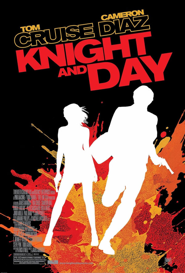 Knight and Day (2010) - Action Adventure Comedy Movie Poster Movie Poster | Film Wall Art Print