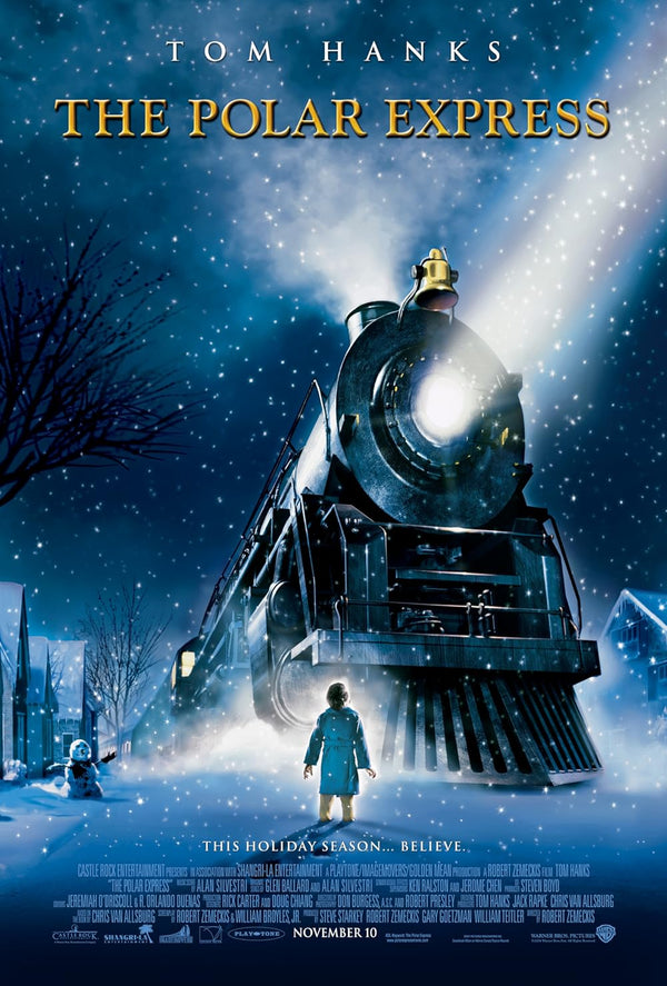 Polar Express (2004) - Animated Adventure Family Movie Movie Poster | Film Wall Art Print