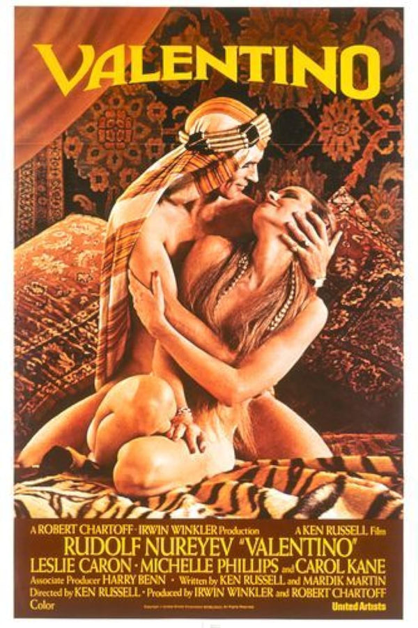 Valentino (1977) Movie Poster – Biography Drama Film Movie Poster | Film Wall Art Print
