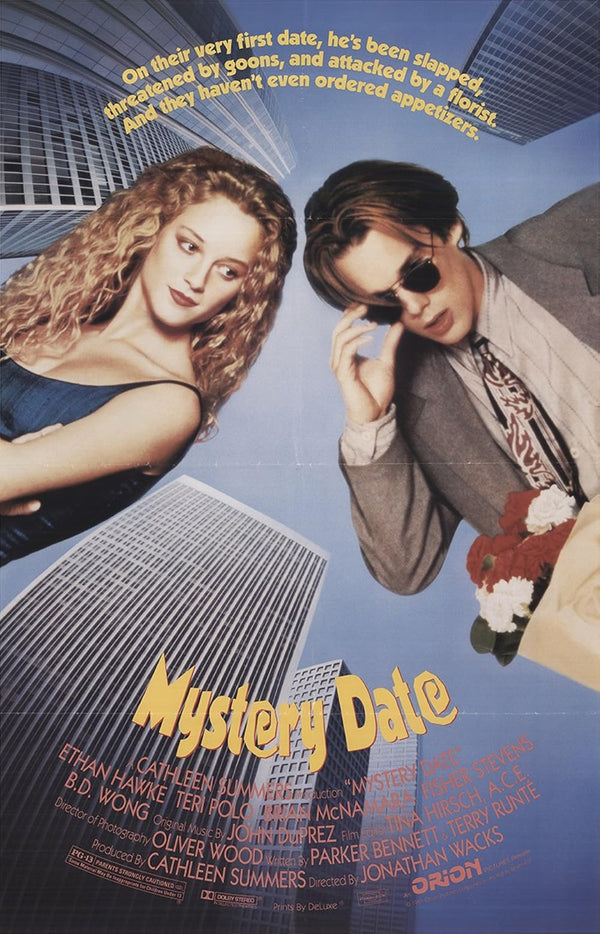 Mystery Date (1991) - Charming Crime Comedy & Romantic Thrills Movie Poster | Film Wall Art Print