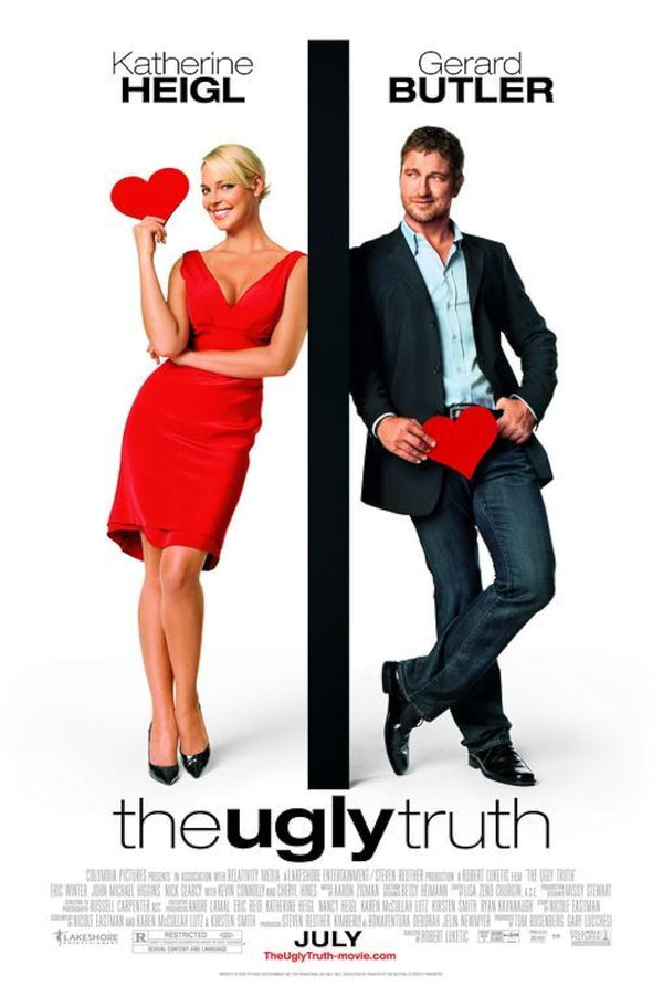 Ugly Truth (2009) - Romantic Comedy Movie Poster Movie Poster | Film Wall Art Print