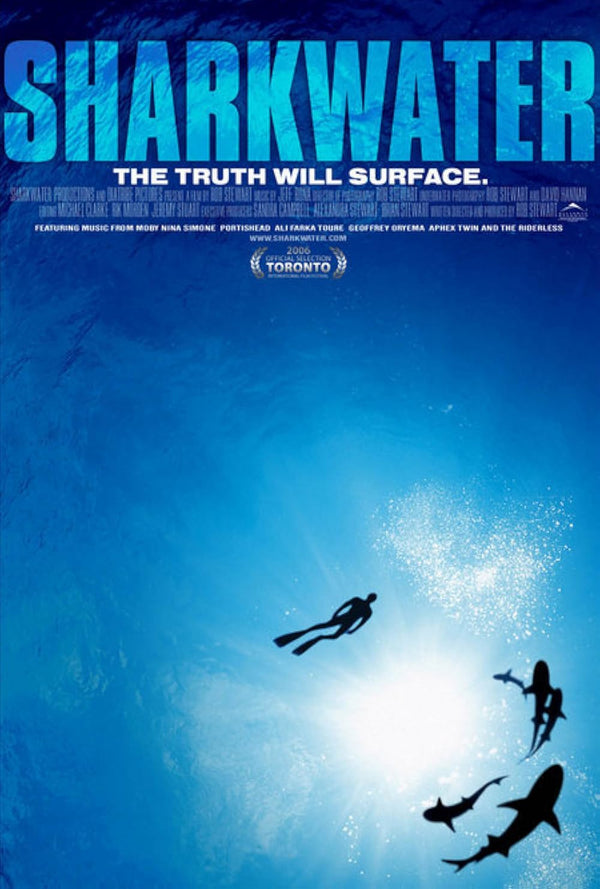 Sharkwater (2006) Movie Poster – Dive into the Ocean's Majesty Movie Poster | Film Wall Art Print