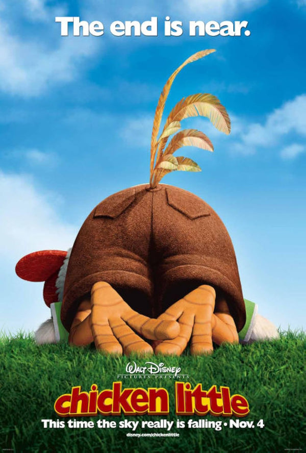 Chicken Little (2005) - Animated Adventure Comedy Movie Poster Movie Poster | Film Wall Art Print