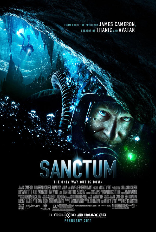 Sanctum (2011) - Action Adventure Drama Movie Poster Movie Poster | Film Wall Art Print