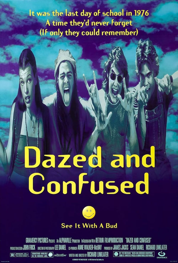 Dazed and Confused Movie Poster - Classic 90s Film Art Print Movie Poster | Film Wall Art Print