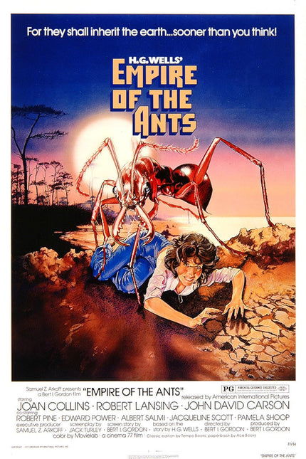 Empire of the Ants (1977) - Thrilling Sci-Fi Horror Adventure Movie Poster | Film Wall Art Print