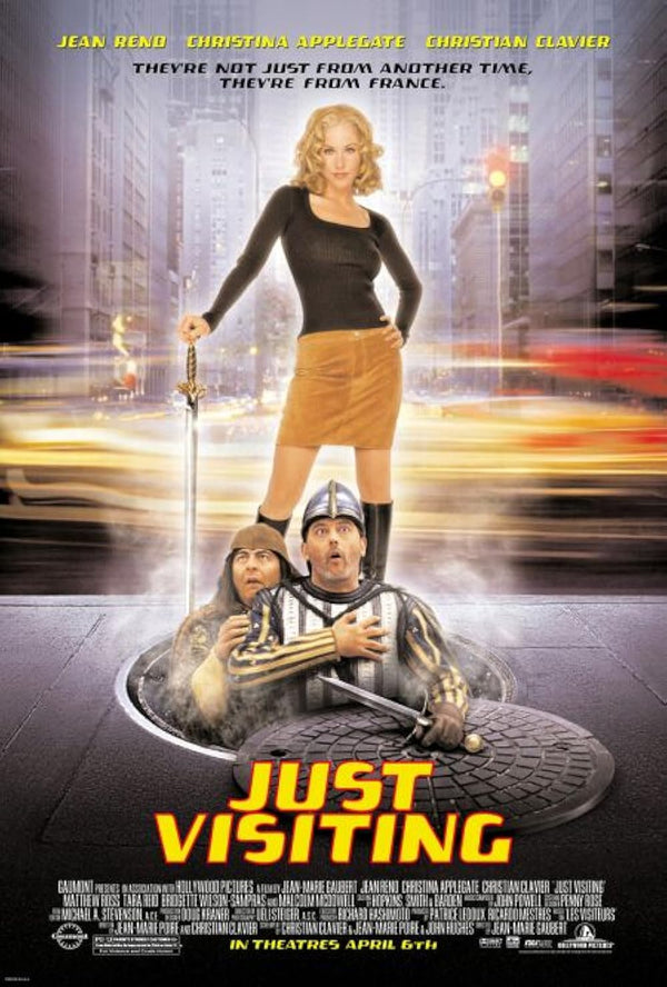 Just Visiting (2001) - Adventure Comedy Fantasy Movie Movie Poster | Film Wall Art Print