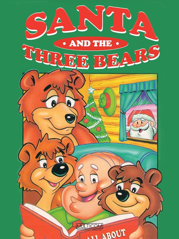 Santa and the Three Bears (1970) - Family Fantasy Animation Poster Movie Poster | Film Wall Art Print