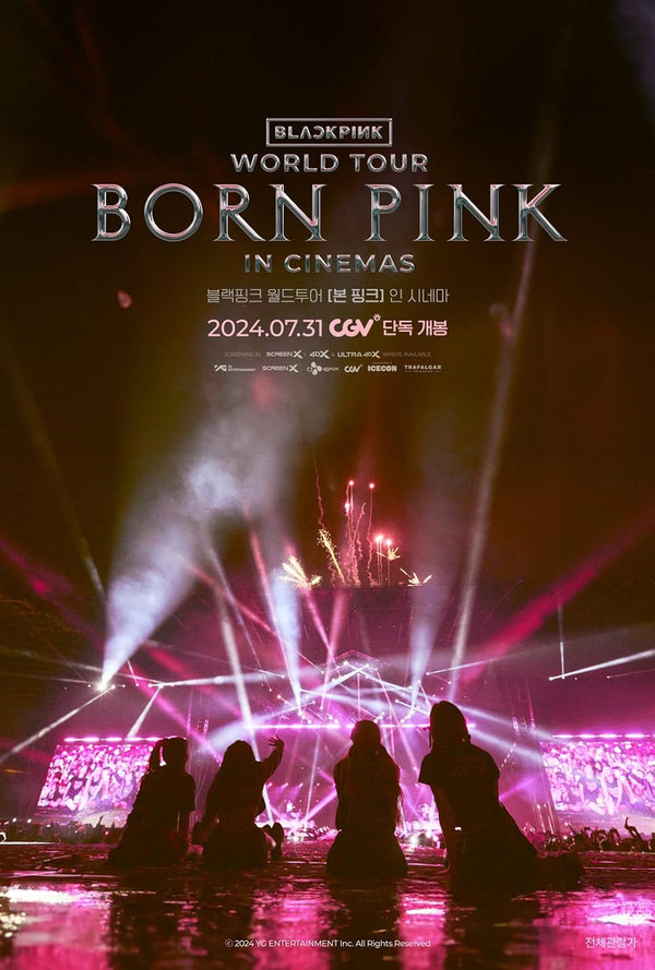 Blackpink: World Tour - Born Pink (2024) Documentary | Behind-the-Scenes Movie Poster | Film Wall Art Print