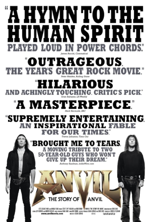Anvil: The Story of Anvil (2008) – Documentary Biography Drama Movie Poster Movie Poster | Film Wall Art Print