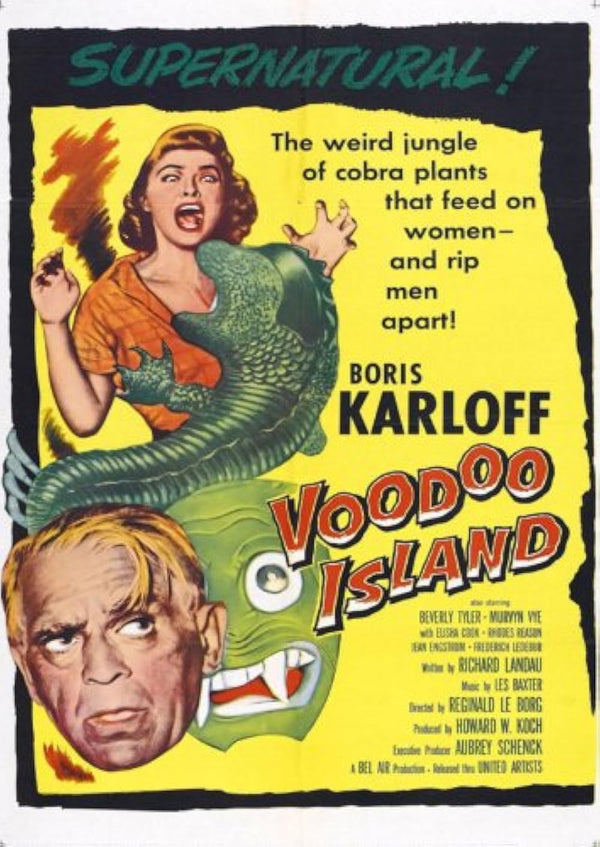 Voodoo Island (1957) Movie Poster - High Quality Print Movie Poster | Film Wall Art Print