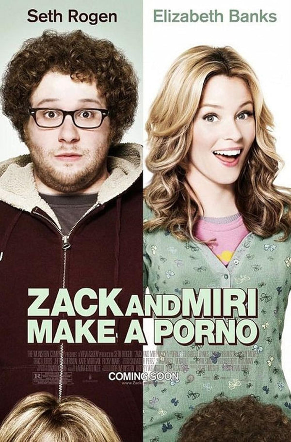 Zack and Miri Make a Porno (2008) Comedy Romance Movie Poster | Film Wall Art Print