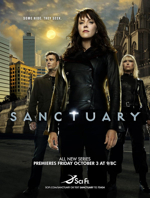 Sanctuary TV Series Poster – Action, Drama, Fantasy Adventure Movie Poster | Film Wall Art Print