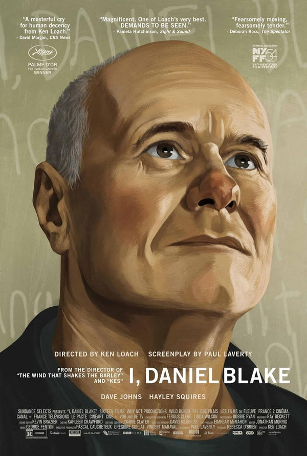 I, Daniel Blake (2016) - A Powerful Drama Film Poster Movie Poster | Film Wall Art Print