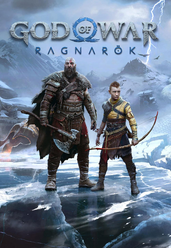 God of War: Ragnarok Poster – Epic Action & Adventure Art Movie Poster | Film Wall Art Print