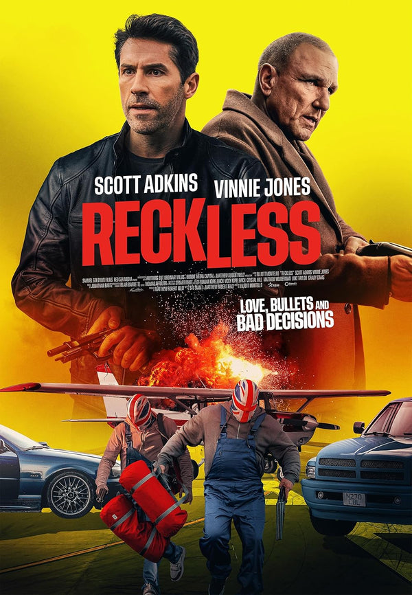 Reckless (2026) - Action Comedy Crime Movie Poster Movie Poster | Film Wall Art Print