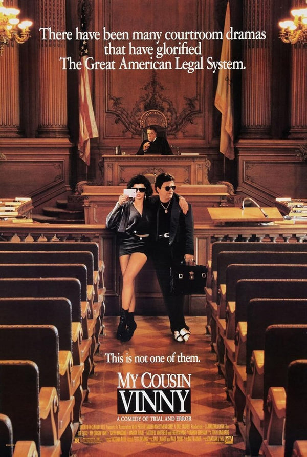 My Cousin Vinny Movie Poster - Classic Comedy Film Art Movie Poster | Film Wall Art Print