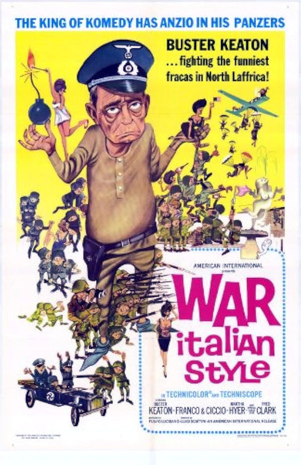 War Italian Style (1965) – Classic Italian Comedy Poster Movie Poster | Film Wall Art Print