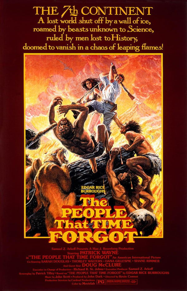 People That Time Forgot (1977) - Adventure Sci-Fi Classic Poster Movie Poster | Film Wall Art Print