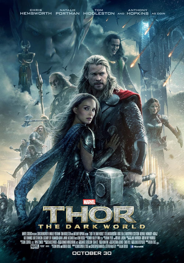 Thor: The Dark World (2013) Movie Poster – Action & Adventure Movie Poster | Film Wall Art Print