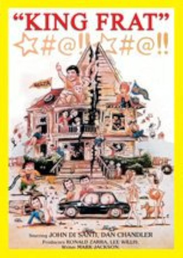 King Frat (1979) - Hilarious Comedy Movie Poster | Retro Nostalgia Movie Poster | Film Wall Art Print