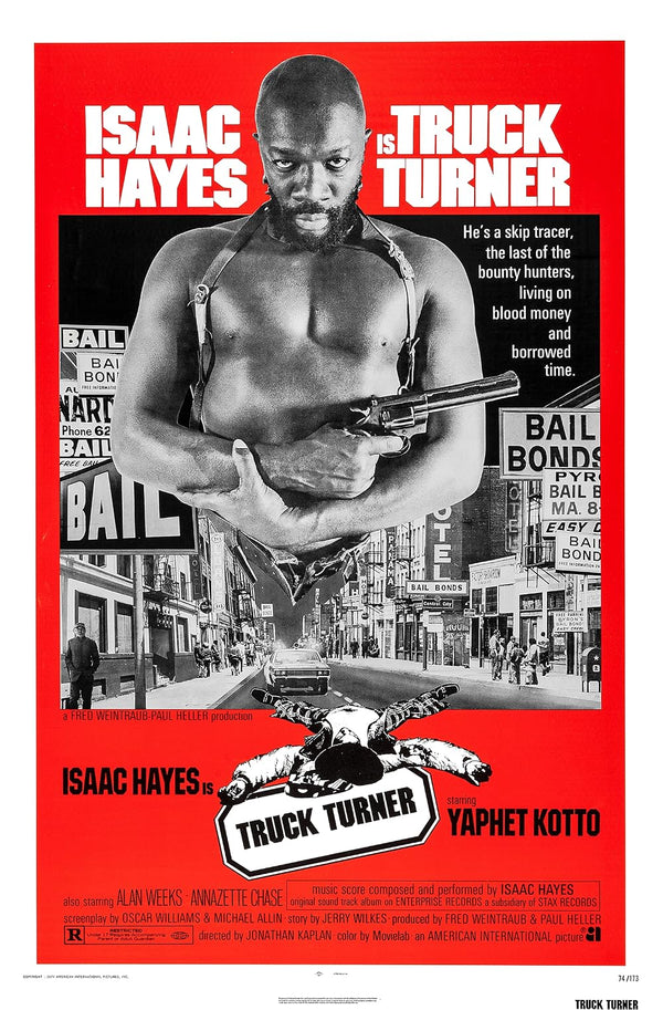 Truck Turner (1974) - Action Crime Thriller Movie Poster Movie Poster | Film Wall Art Print