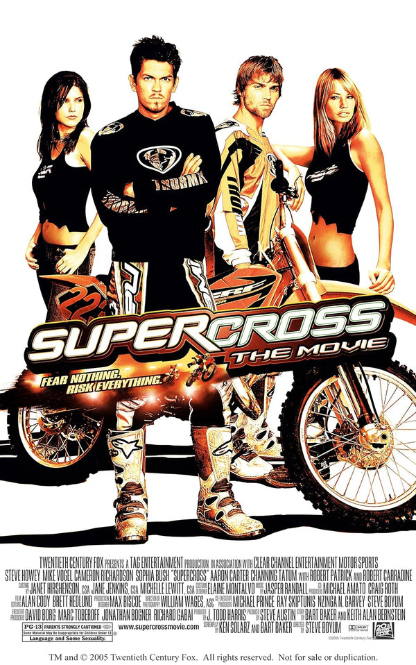 Supercross (2005) - Action, Drama, Romance Movie Poster Movie Poster | Film Wall Art Print