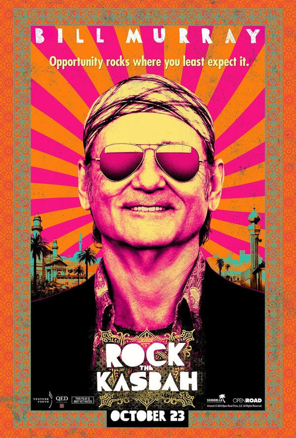 Rock the Kasbah (2015) - Hilarious War Music Comedy Movie Poster | Film Wall Art Print