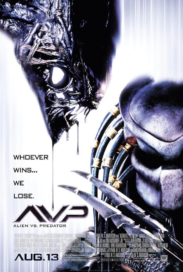 AVP: Alien vs. Predator Movie Poster - Sci-Fi Horror Art Movie Poster | Film Wall Art Print