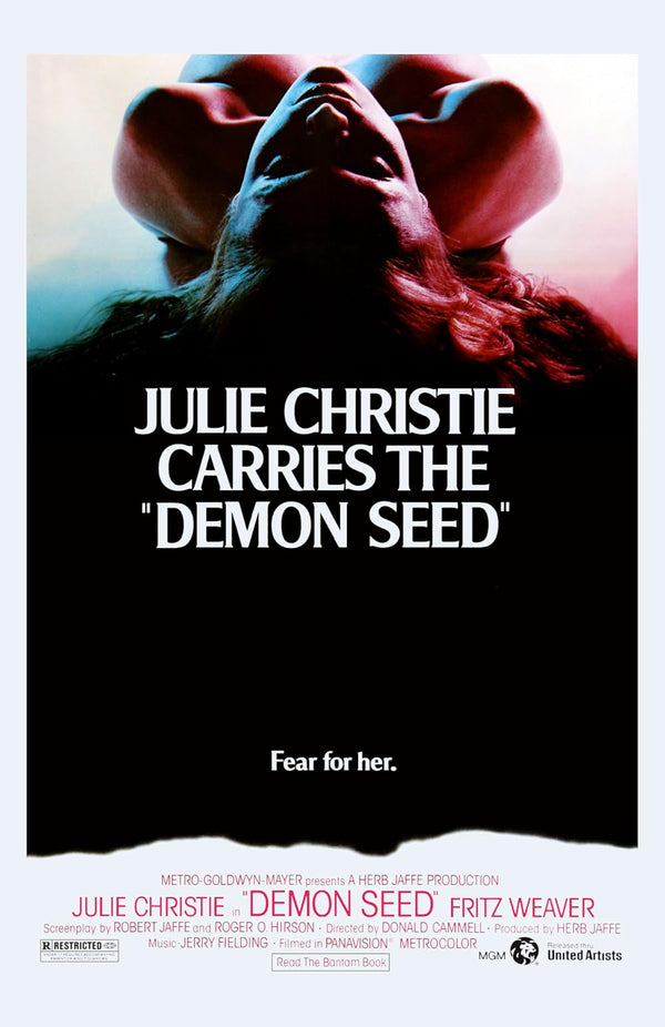 Demon Seed (1977) - Chilling Horror & Sci-Fi Classic Movie Poster | Film Wall Art Print