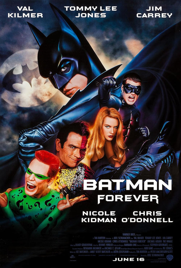 Batman Forever (1995) – Action Adventure Movie Poster Movie Poster | Film Wall Art Print