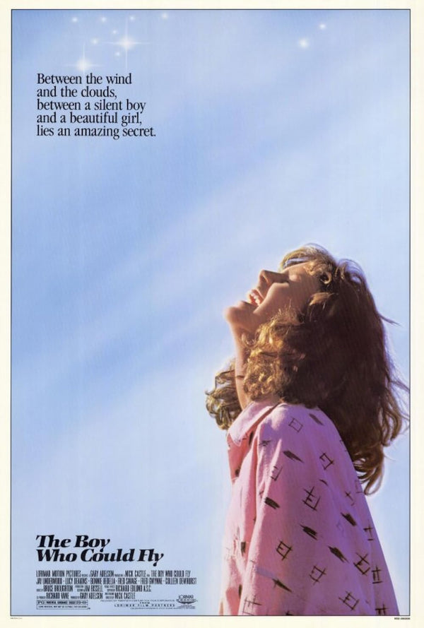 The Boy Who Could Fly (1986) - Emotional Drama Fantasy Romance Movie Poster Movie Poster | Film Wall Art Print