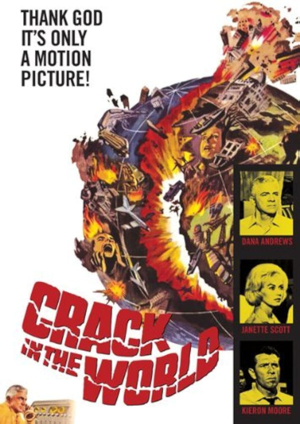Crack In The World (1965) | Action, Sci-Fi Classic Movie Poster Movie Poster | Film Wall Art Print