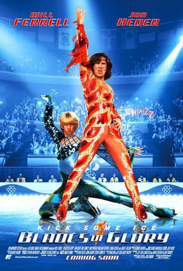 Blades of Glory (2007) – Hilarious Comedy Sport Poster Movie Poster | Film Wall Art Print