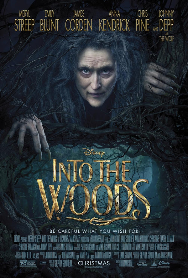 Into the Woods (2014) - Adventure, Comedy, Drama Movie Poster Movie Poster | Film Wall Art Print