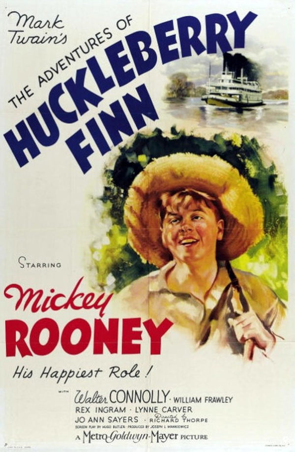 Adventures of Huckleberry Finn (1939) – Classic Adventure Movie Movie Poster | Film Wall Art Print