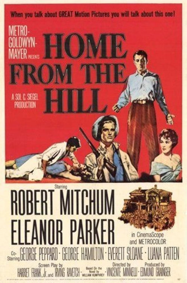 Home From The Hill (1960) – Classic Western Drama Movie Poster Movie Poster | Film Wall Art Print
