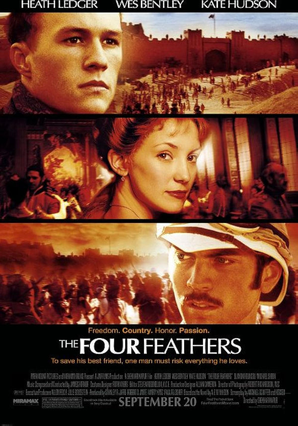 The Four Feathers (2002) - Adventure, Drama, Romance Movie Poster Movie Poster | Film Wall Art Print