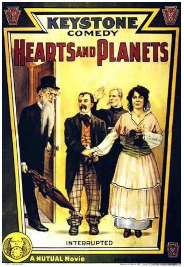 Hearts and Planets: A Hilarious Short Comedy Adventure Movie Poster | Film Wall Art Print