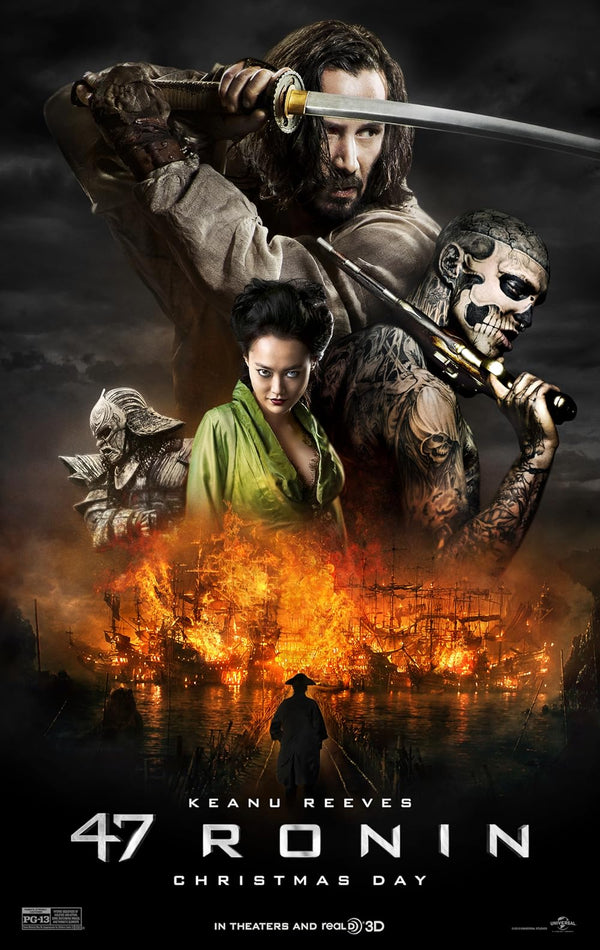 47 Ronin (2013) - Action, Drama, Fantasy Movie Poster Movie Poster | Film Wall Art Print
