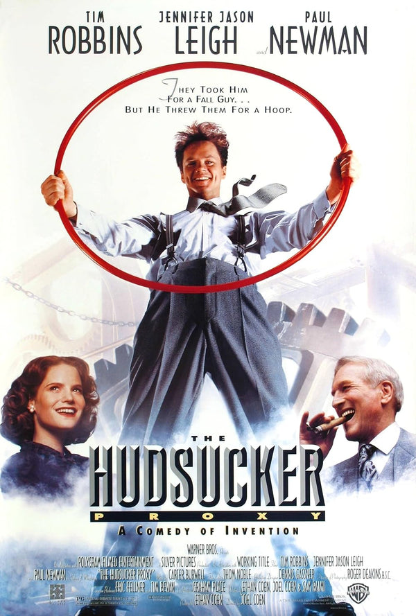 The Hudsucker Proxy (1994) - Classic Comedy Drama Fantasy Movie Poster Movie Poster | Film Wall Art Print