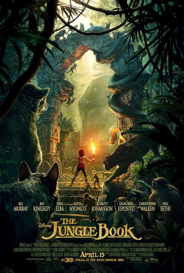 Jungle Book Movie Poster - Classic Adventure Film Art Movie Poster | Film Wall Art Print